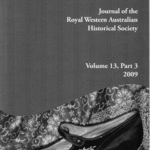 Early Days: Journal of the Royal Western Australian Historical Society Vol. 13 Part 3