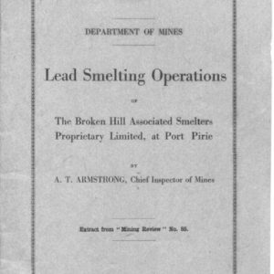 Lead Smelting Operations