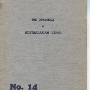 POETRY The Quarterly of Australasian Verse No. 14 March, 1945