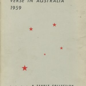 VERSE IN AUSTRALIA (Signed by Max Harris and Robert Clark)