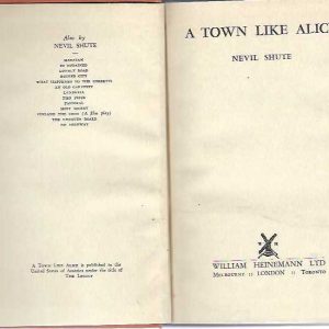 Town like Alice, A (First Edition)