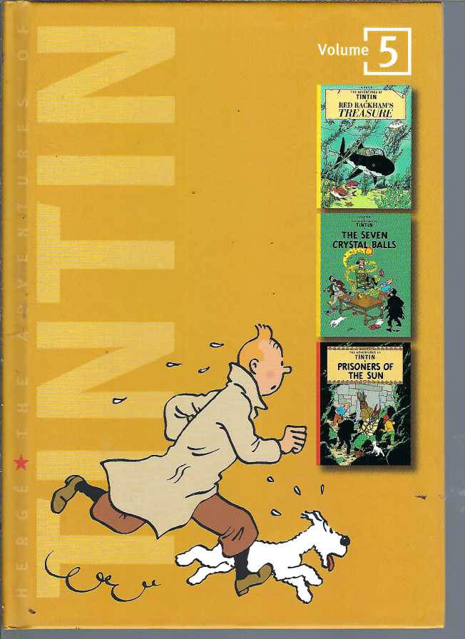 Tintin: The Adventures of Tintin: Volume 5 (Compact Editions) Red ...