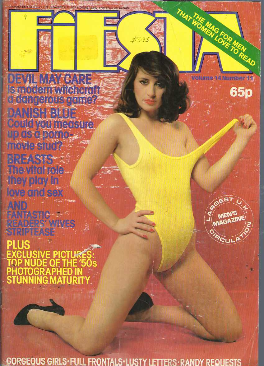 Underground Porn Magazines 80s - FIESTA Magazine Archives - Elizabeth's Bookshop
