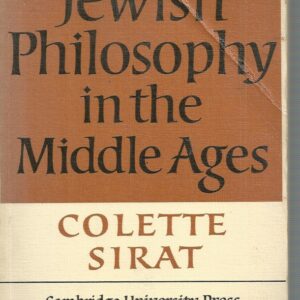 History of Jewish Philosophy in the Middle Ages, A