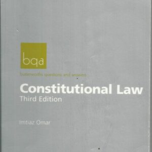 Butterworths Questions and Answers: Constitutional Law – Third Edition