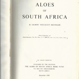 Aloes of South Africa, The