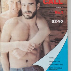 GAY: MALE CALL Vintage Australian Sexually Explicit Gay Monthly No. 01 Contact Magazine