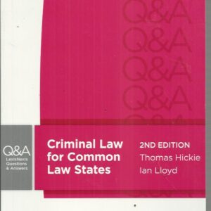 LexisNexis Questions & Answers: Criminal Law for Common Law States, 2nd edition